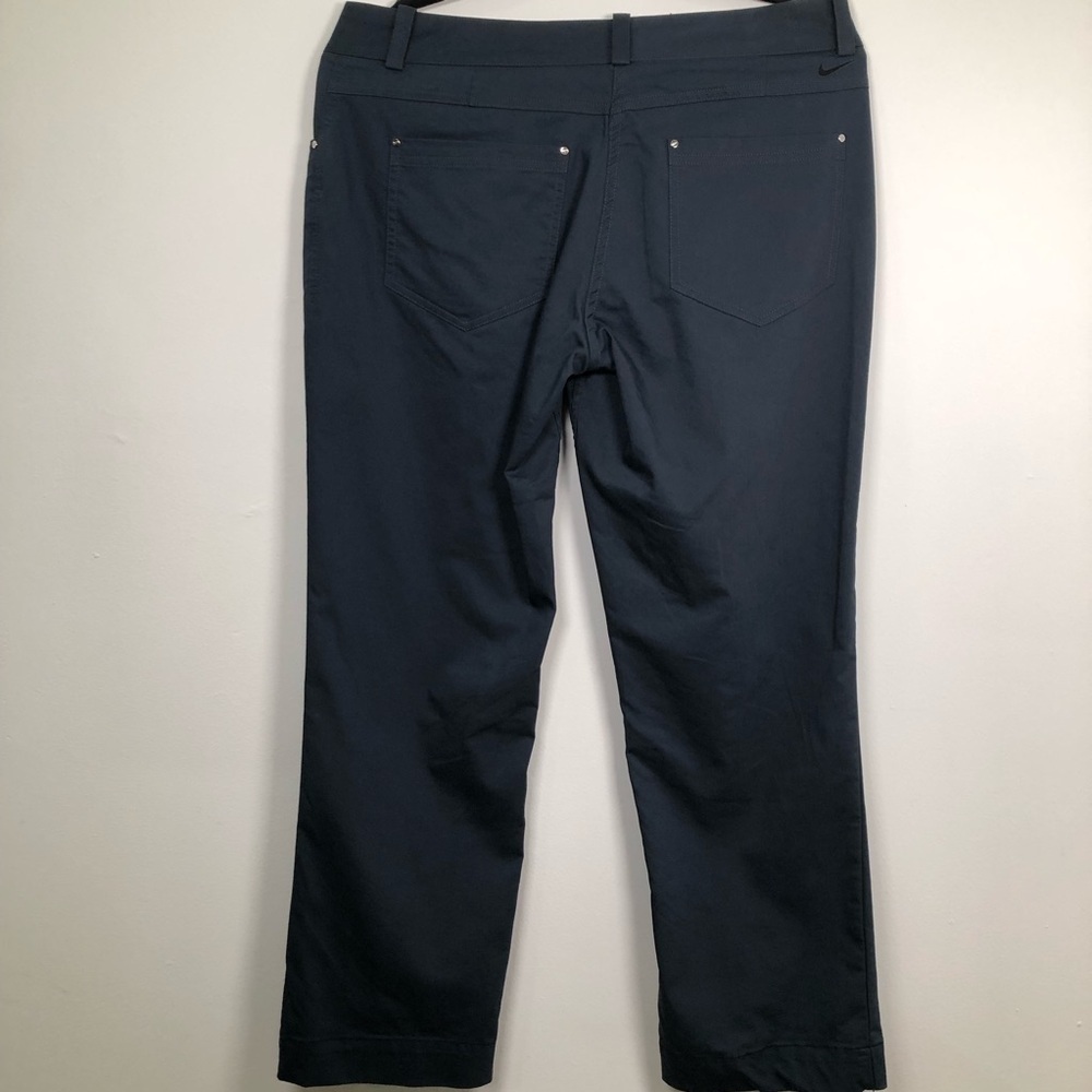 Nike Golf Tour Performance Navy Pants Sz 10 DriFit Athletic Stretchy Functional - Picture 5 of 12